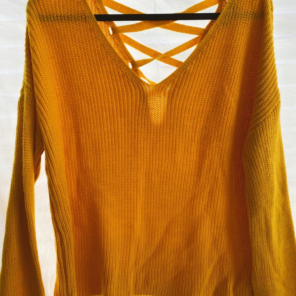 Yellow Sweater